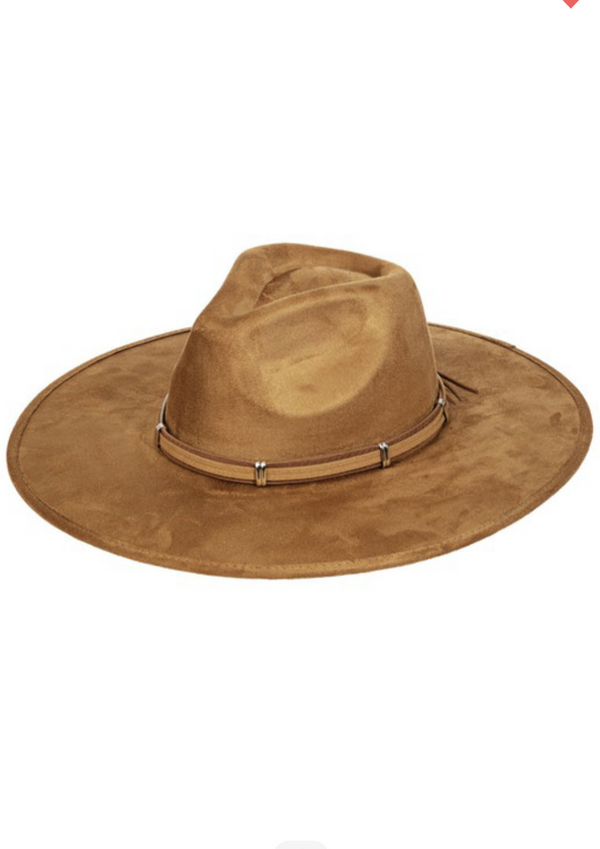 YELLOWSTONE TASSLE WIDE BRIM HAT